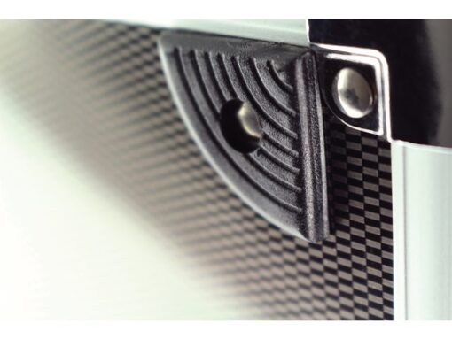 Laptop koffer Alumaxx C-1 aluminium zilver-carbonlook