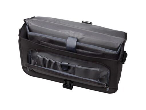 Lightpack Schoudertas Lightpak SOLAR zwart/blauw