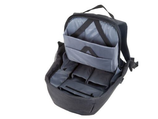 Lightpack Rugzak Lightpak SAFEBAG antraciet polyester