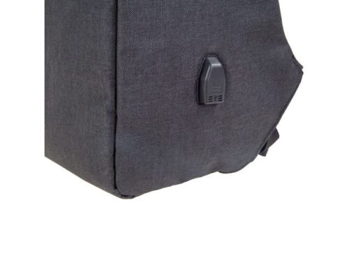 Lightpack Rugzak Lightpak SAFEBAG antraciet polyester