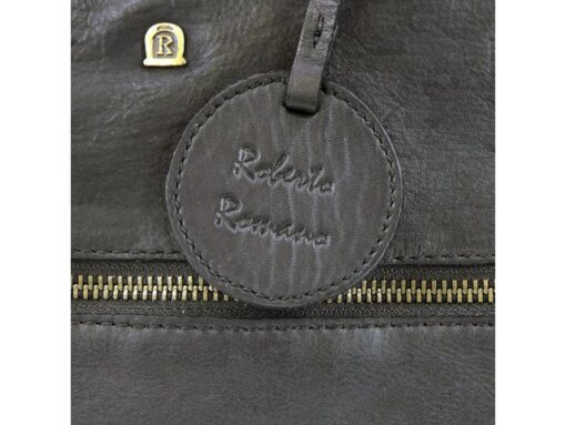 Juscha Laptop aktetas Roberto Romano ROMA zwart echt leer          29x40x10cm