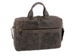 Juscha Laptop aktetas Roberto Romano PALERMO bruin echt leer       28x41x8cm