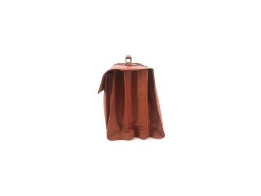 Juscha Schooltas bruin leder