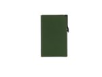 Pasjeshouder Clicksafe aluminium groen RFID 8 pasjes