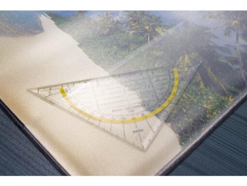 Kangaro KTC Bureauonderlegger Kangaro PP 38x58cm dessin strand