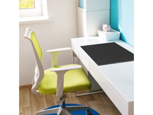 Kangaro KTC Bureauonderlegger Kangaro 63x50cm zwart soft