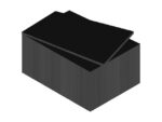 Kangaro KTC Foamboard Kangaro zwart A4 5 mm dik, 20 stuks 2 zijdig mat  papier