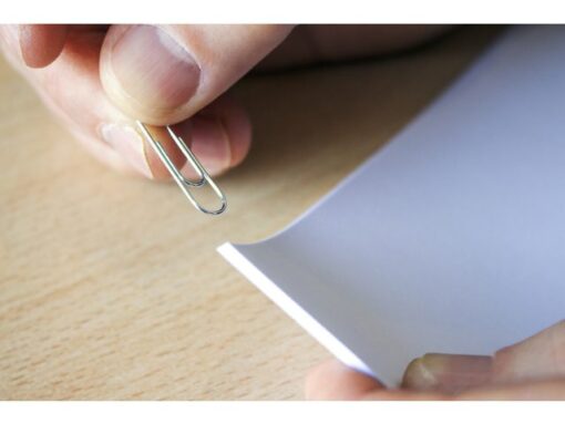 Kangaro KTC Paperclip Kangaro 25 mm, rond, doosje à 100 stuks, verzinkt