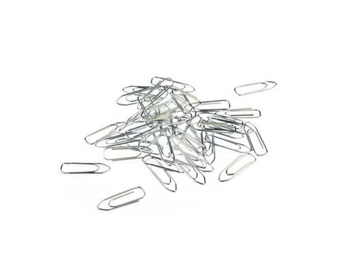Paperclip Kangaro verzinkt hoekig 26 mm doosje à 1000 stuks