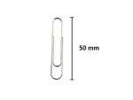Paperclip Kangaro 50 mm, rond, kunststof doosje à 40 stuks, verzinkt