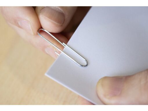 Kangaro KTC Paperclip Kangaro 50mm, rond, doosje à 100 stuks, verzinkt