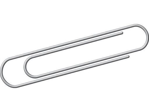 Kangaro KTC Paperclip Kangaro 75 mm, rond, doosje à 100 stuks, verzinkt