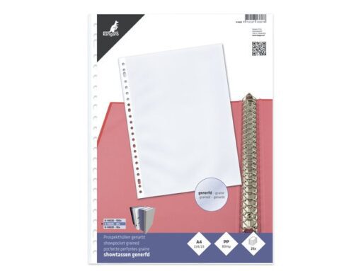 Kangaro KTC Showtas Kangaro A4, PP 80 micron, 23-gaats, 4 krimp à 25    stuks