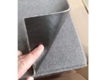 Kangaro KTC Deurmat Kangaro AFSTAND HOUDEN 90x150cm, dikte is 6 mm      antraciet met witte tekst