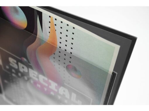 Kangaro KTC Kangaro ECO presentatieringband FSC A4 zwart D-50mm         mechaniek