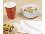 Kangaro KTC Bestekset hout Kangaro 200 st 70x lepel,65x vork,65x mes    160 mm, biologisch afbreekbaar