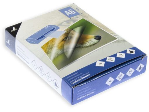 Kangaro KTC Lamineerhoes Kangaro A6 125 micron pak a 100 vel