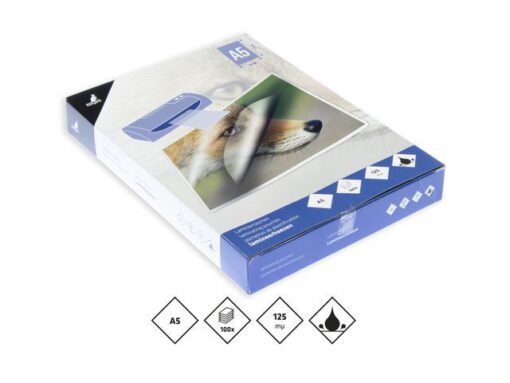 Kangaro KTC Lamineerhoes Kangaro A5 125 micron pak a 100 stuks