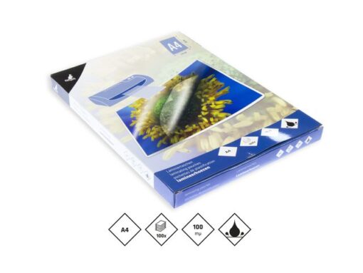 Kangaro KTC Lamineerhoes Kangaro A4 100 micron pak a 100 stuks