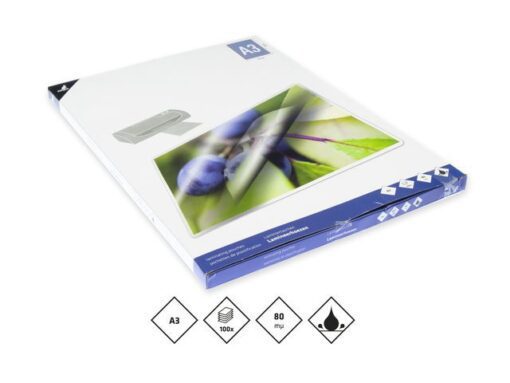 Kangaro KTC Lamineerhoes Kangaro A3 80 micron pak a 100 stuks
