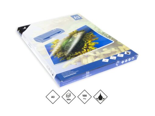 Kangaro KTC Lamineerhoes Kangaro A3 100 micron pak a 100 stuks