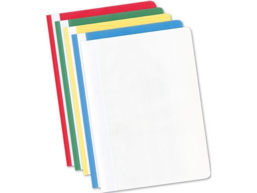 Kangaro KTC Snelhechtermap Kangaro A4 PP assorti krimp à 5 stuks