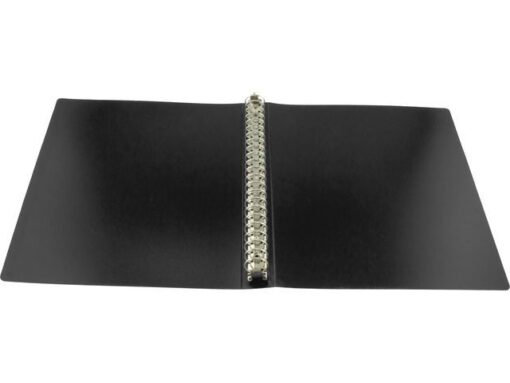 Kangaro KTC Ringband Kangaro A4 23-rings 25mm O-mechaniek 1,2mm PP zwart