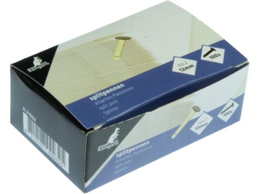 Splitpen Kangaro no.2 / 12mm verkoperd, doos á 100 stuks