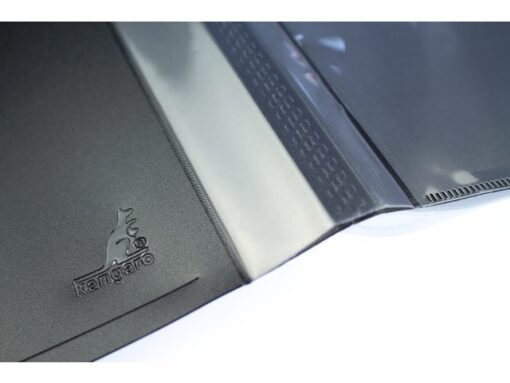 Kangaro KTC Showalbum Kangaro A5, PP 0.5mm, 20 tassen, zwart met        insteektas op voorkant