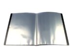 Kangaro KTC Showalbum Kangaro A5, PP 0.5mm, 20 tassen, zwart met        insteektas op voorkant