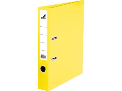 Kangaro KTC Ordner Kangaro A4 50mm 2 rings PP/Papier doos a 10 stuks    assorti kleuren