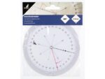 Koershoekmeter Kangaro kunststof transparant diam. 126mm