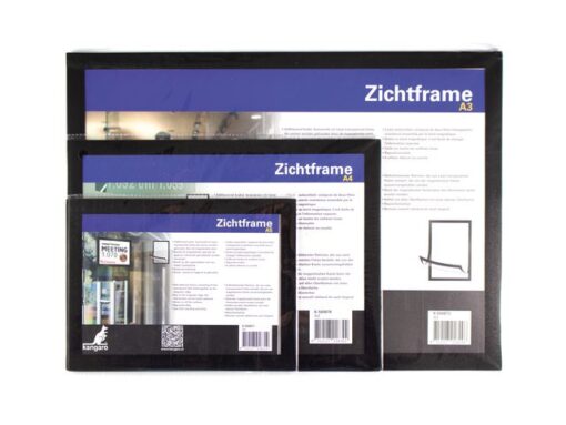 Kangaro KTC Zichtframe Kangaro A5 zwart