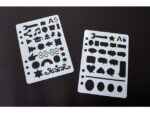 Sjablonen Kangaro 12 stuks 15x21cm assorti