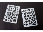 Sjablonen Kangaro 12 stuks 15x21cm assorti