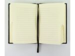 Kangaro KTC Alfabetboek Kangaro A6 A-Z linnen hard cover zwart, 208     pagina's, leeslint, elastiek