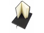 Kangaro KTC Alfabetboek Kangaro A6 A-Z linnen hard cover zwart, 208     pagina's, leeslint, elastiek