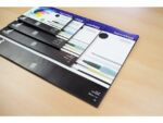 Aquarelpapier Kangaro blok 24x32cm 300 gram 16 vel zwart, 3 zijden verlijmd