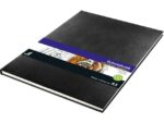 Schetsboek Kangaro A3 creme 120 grams blanco papier, 140 blz hard cover imprint slang, zwart