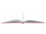 Dummyboek Kangaro A5 roze pastel hard cover 80 blad blanco 100 grams