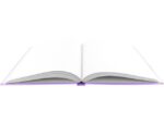 Dummyboek Kangaro A4 violet pastel hard cover 80 blad       blanco 100 grams