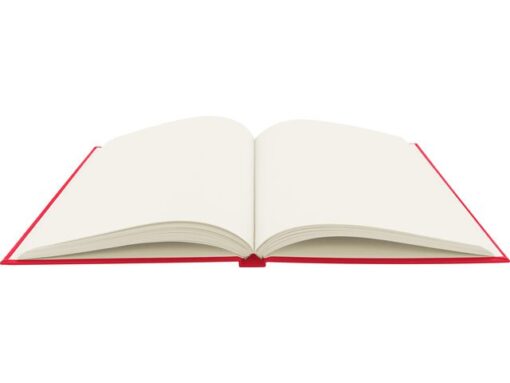 Dummyboek Kangaro A4 blanco 80 vel, rood linnen kaft