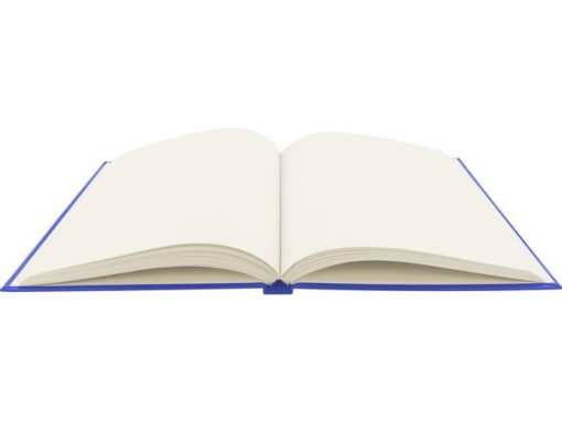 Dummyboek Kangaro A4 blanco 80 vel, blauw linnen kaft