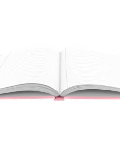 Kangaro schrift harde kaft in de kleur pastel roze. Voorzien van 80 vel 80 grams wit gelinieerd papier. Formaat A5.