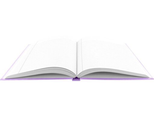 Kangaro KTC Schrift Kangaro A5 lijn hard cover pastel violet, 80 vel, 80 grams