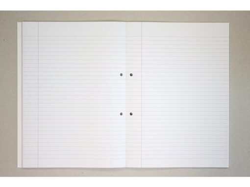 Kangaro KTC Cursusblok Kangaro A4 lijn 8mm 90 grams 100 vel pak 4 stuks
