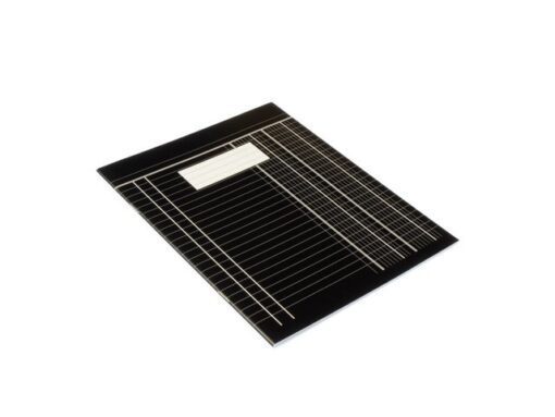 Boekhoudschrift Kangaro 40 bladzijden, 165x210mm zwart, 70  grams chloorvrij papier