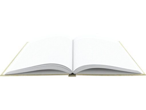 Kangaro KTC Notitieboek Kangaro met harde kraft kaft. A4 96 vel 70      grams papier, gelinieerd