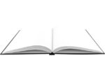 Dummyboek Kangaro A4 zwarte harde cover 80 blad 100 grams blanco papier