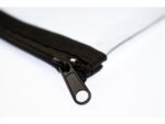 Kangaro KTC Etui Kangaro transparant 125x200mm zwarte rits